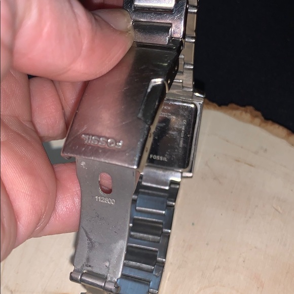 Fossil stainless steel & bling crystals watch main image 6